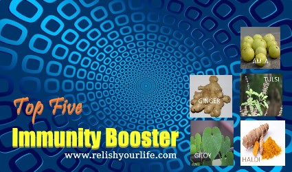 Top five immunity boosters