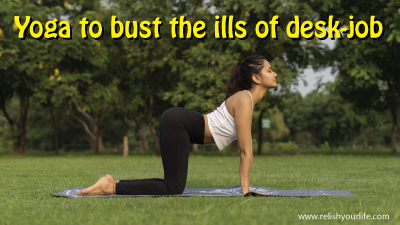 Yoga to bust the ills of desk-job